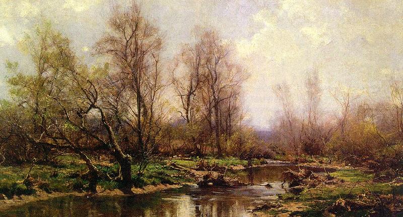 Hugh Bolton Jones River Landscape Spain oil painting art